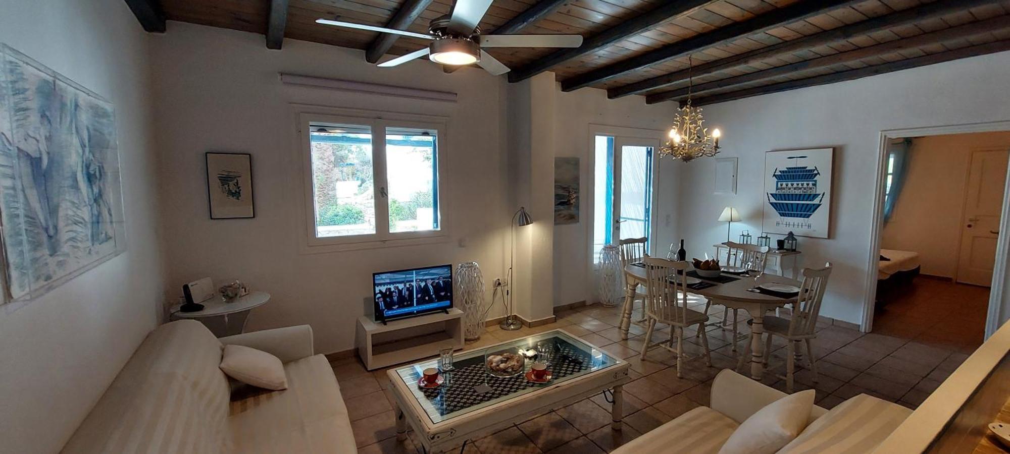 Villa Mykonian House With Shared Pool Ornos  Esterno foto
